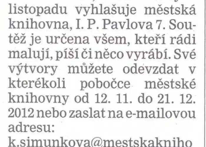 Dopisy Ježíškovi 2012