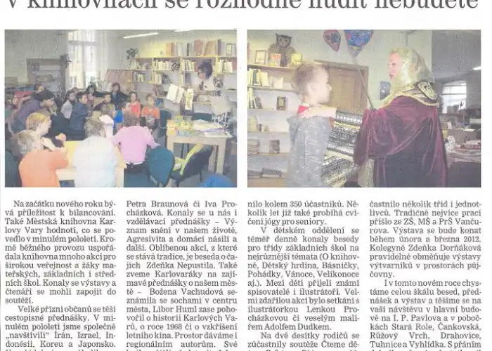 V knihovnách není nuda