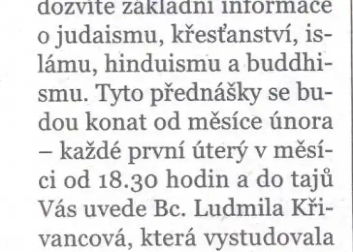 O náboženství v knihovně