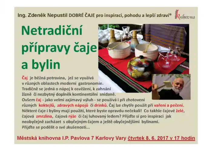 Netradiční přípravy čaje a bylin