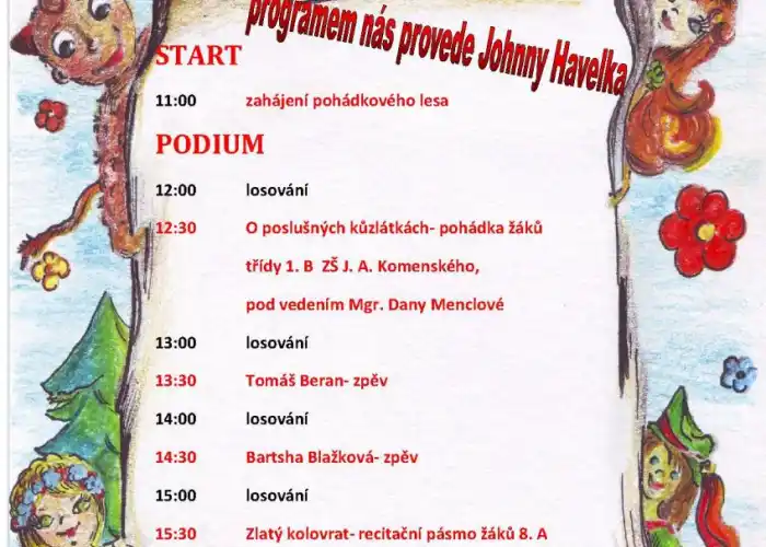 Program pohádkového lesa