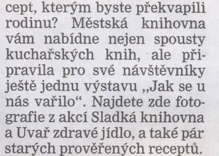 Jak se u nás vařilo